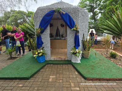 Rio Bonito do Iguaçu - Festa N.S. Aparecida atraí Fiéis em Barra Mansa do Iguaçu